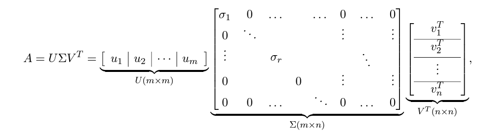 Singular Value Decomposition