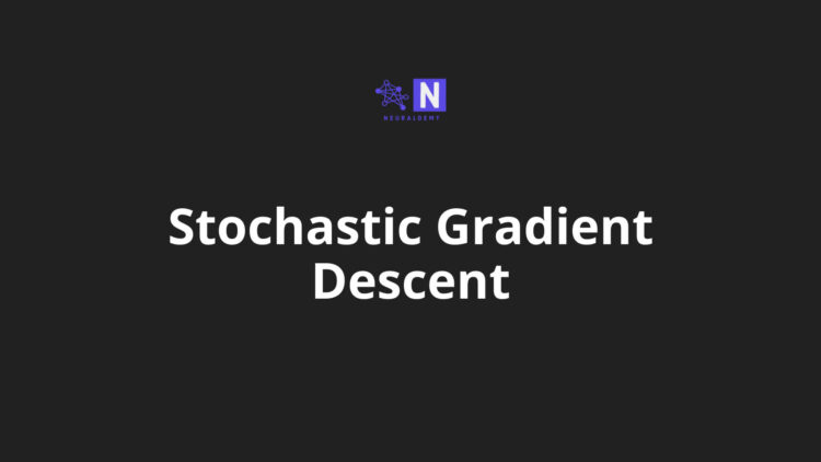 Stochastic Gradient Descent