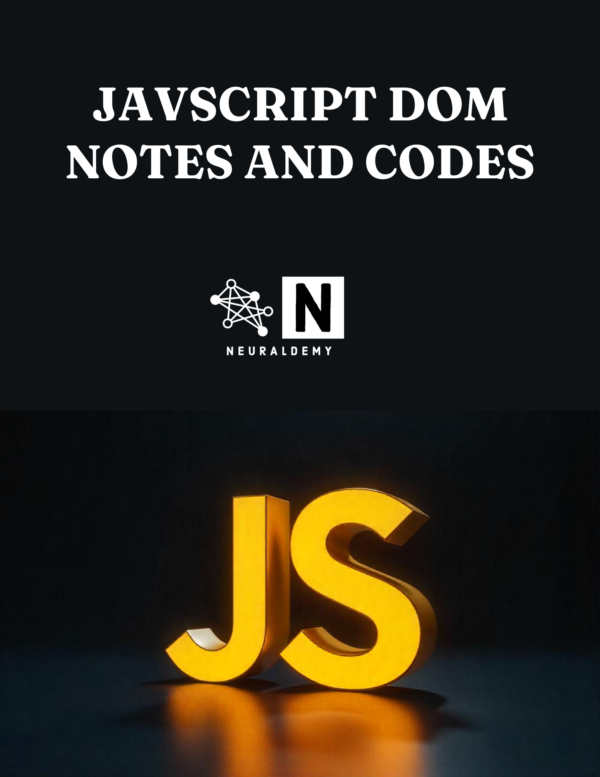 Javascript DOM Notes